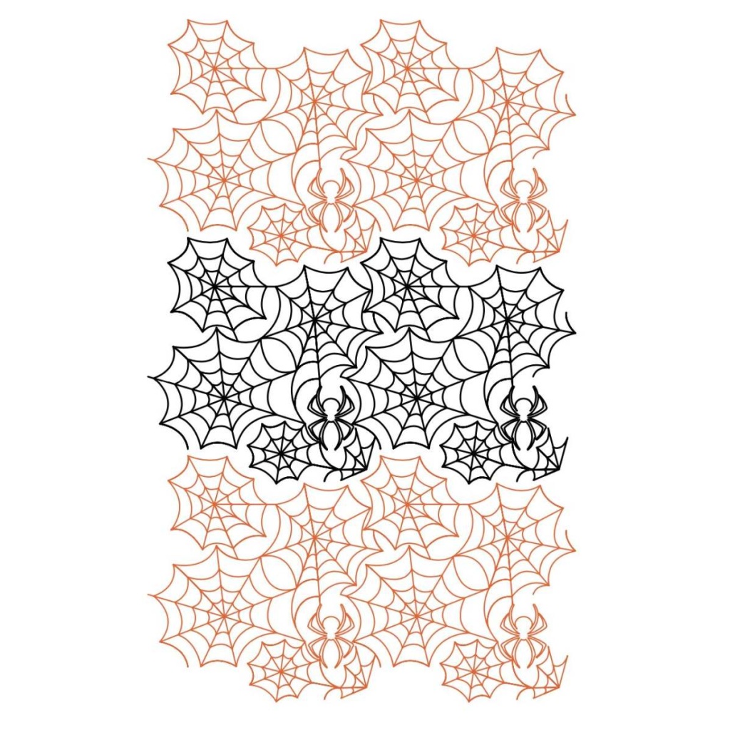 Spiderweb with spider