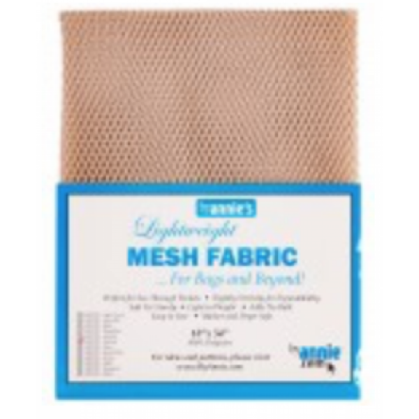 Natural LIGHTWEIGHT MESH FABRIC 18 IN X 54 IN