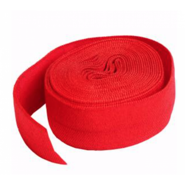 Atom Red Fold-over Elastic 3/4in x 2yd