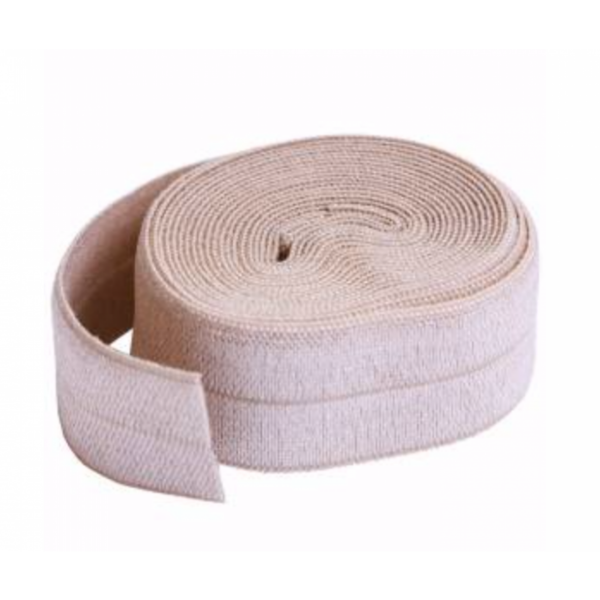 Natural Fold-over Elastic 3/4in x 2yd