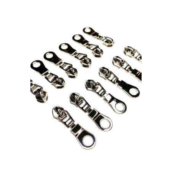 Nickel Zipper Pulls