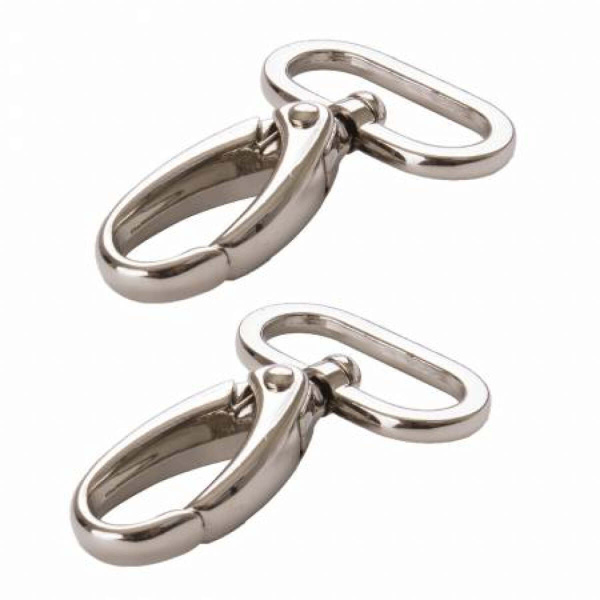 Swivel Hook 1in Nickel Set of Two, Byannie