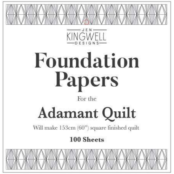 Adamant Foundation Papers by Jen Kingwell