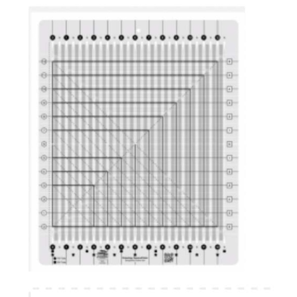 Stripology Squared Ruler by GE Designs