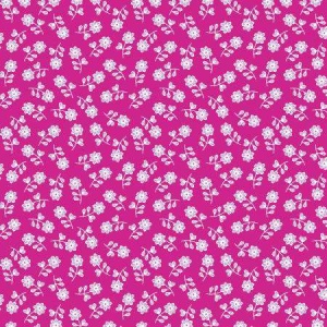 Raspberry Bloom Toss Tonal
