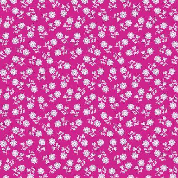 Raspberry Bloom Toss Tonal