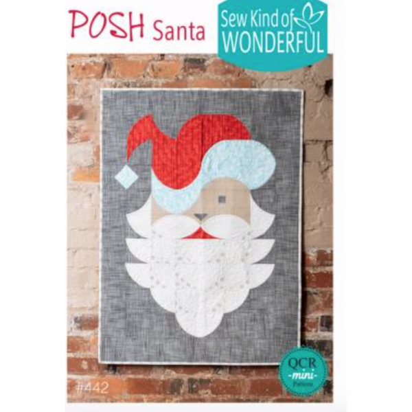 Posh Santa, Mønster fra Sew Kind of Wonderful