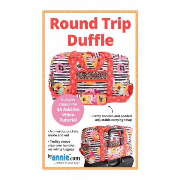 Round Trip Duffle, mønster fra ByAnnie