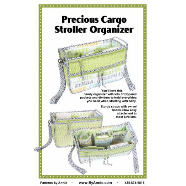 Precious Cargo Stroller Organizer, mønster fra ByAnnie