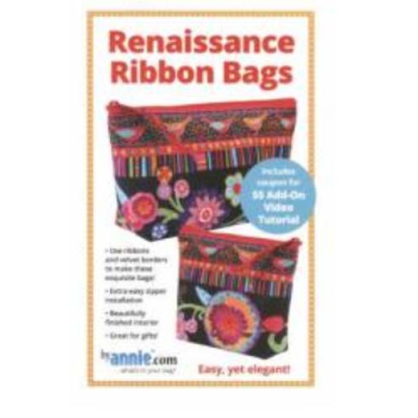 Renaissance Ribbons Bags, Mønster fra ByAnnie