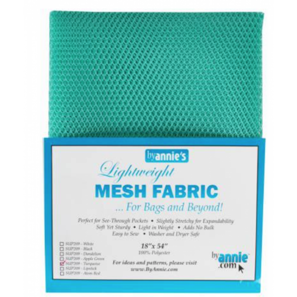 Turquoise Mesh Lite Weight 18in x 54in