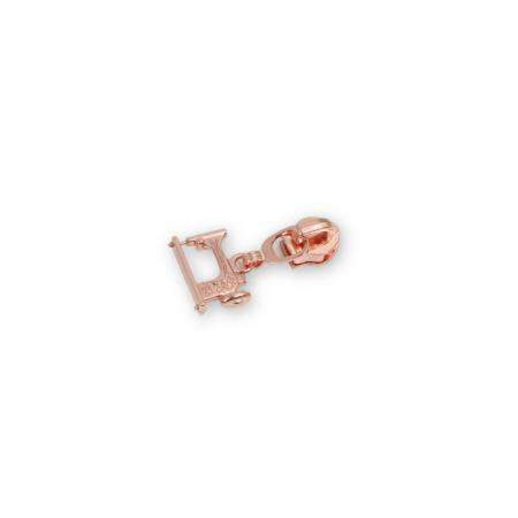 Four 5 Sewing Machine Zipper Pulls Rose Gold