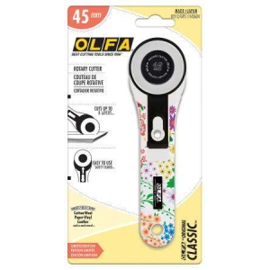 OLFA 45mm Printed Handle Rotary Cutter