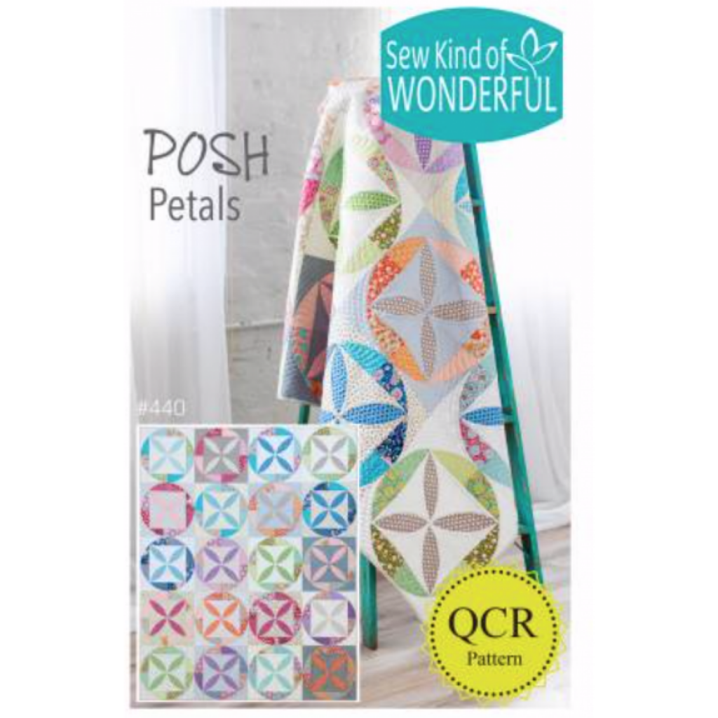 Posh Petals, Mønster fra Sew Kind of Wonderful