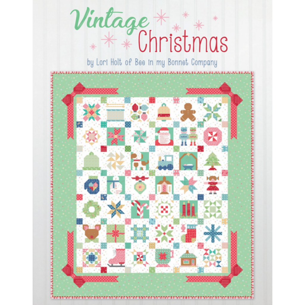 Vintage Christmas bok, Flott bok fra Lori Holt