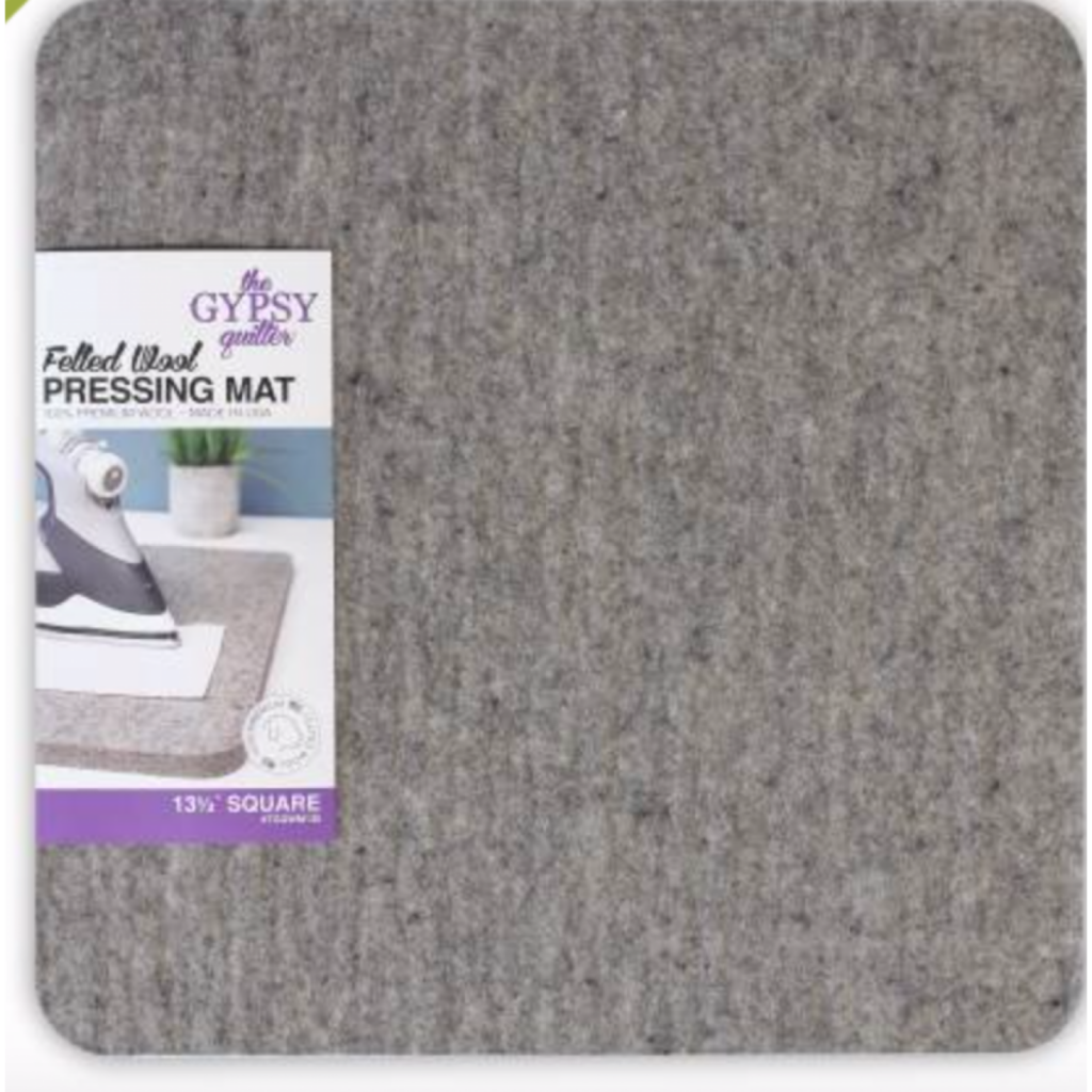 Wool Pressing Mat 13-1/2in x 13-1/2in x 1/2in Thick, 13 1/2" square