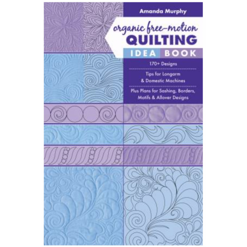 Organic Free-motion Quilting Idea Book, Flott bok fra Amanda Murphy