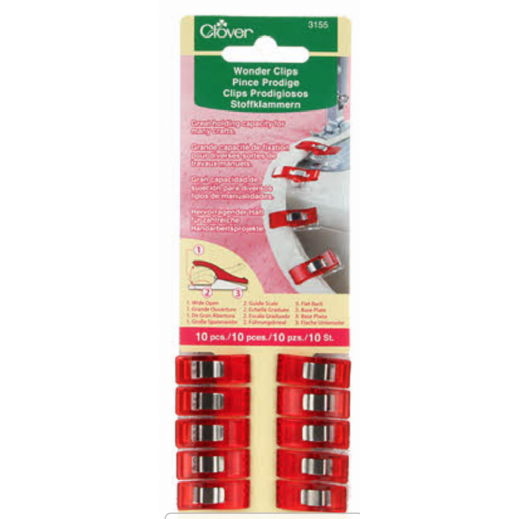 Wonder Clips rød, Fra Clover