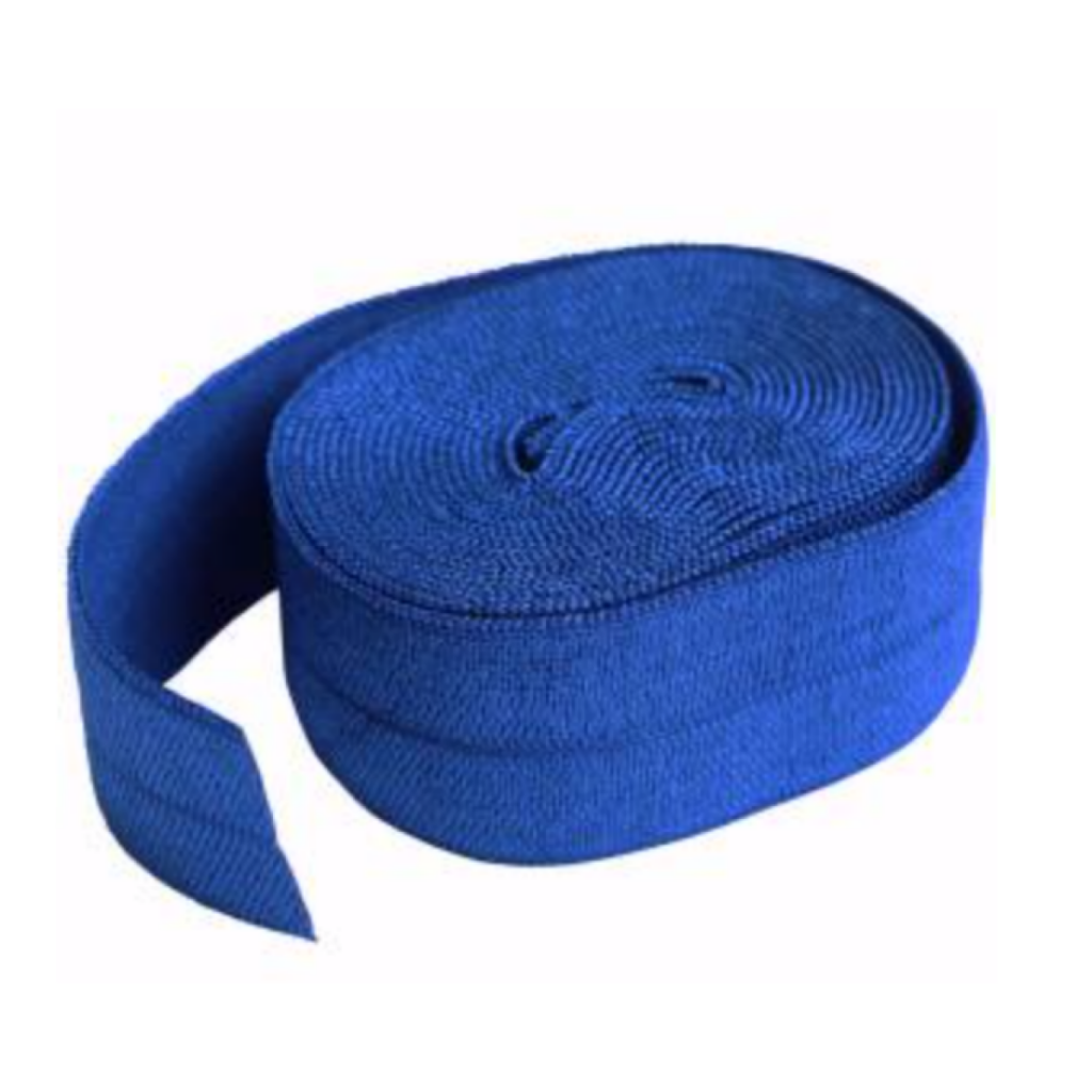 Blastoff Blue Fold-over Elastic 3/4in x 2yd