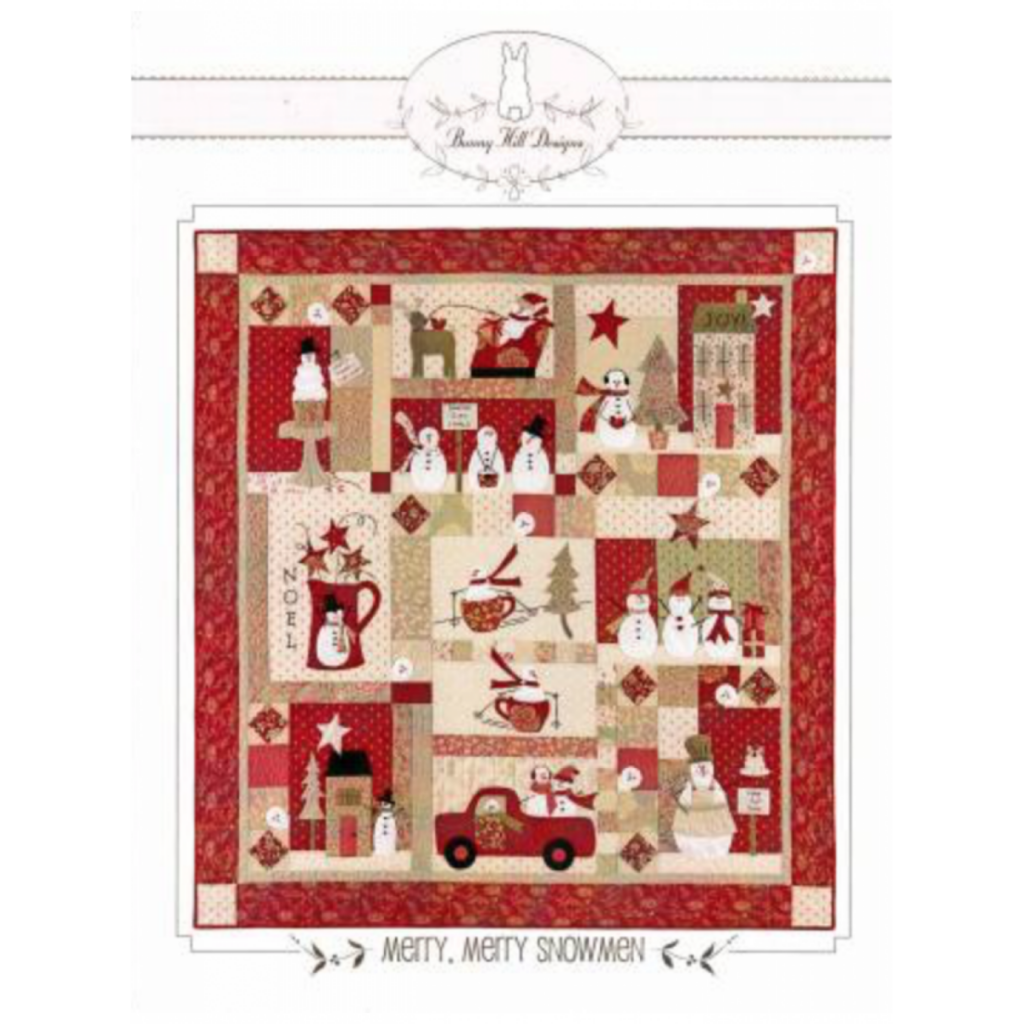 Merry, Merry Snowmen, Mønster fra Bunny Hill Designs