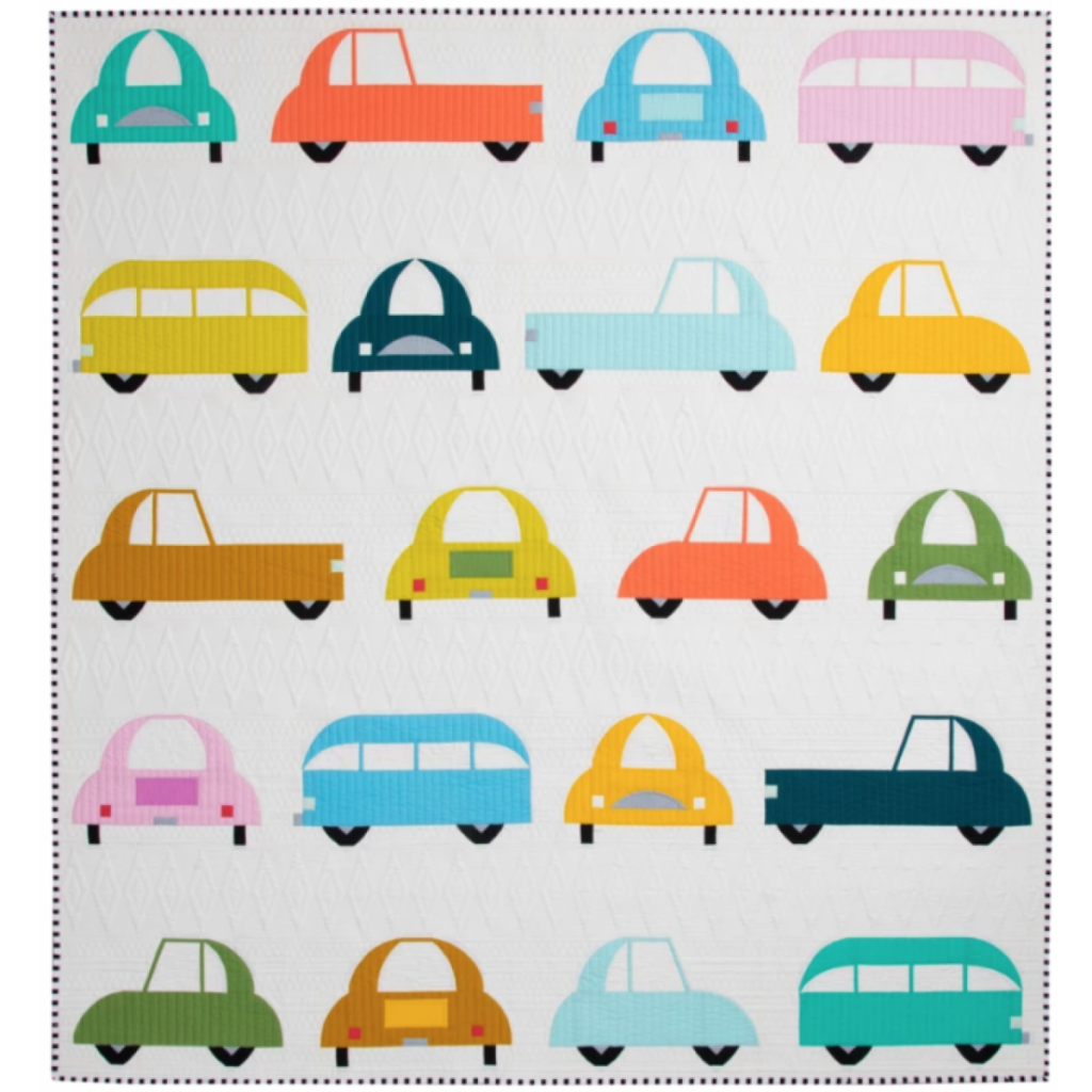 Cool Cars, Mønster fra Sew Kind of Wonderfull