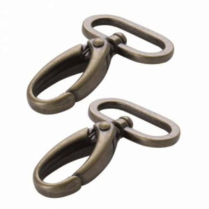 Swivel Hook 1-1/2in Antique Brass Set of Two, ByAnnie