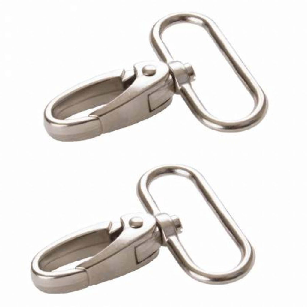 Swivel Hook 1-1/2in Nickel Set of Two, ByAnnie