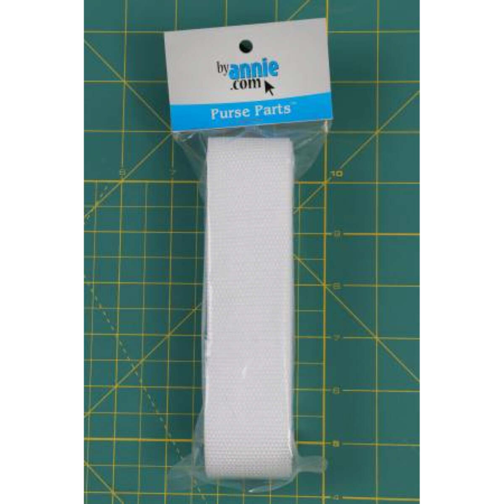 Strapping- 1-1/2in x 3 yd-white, ByAnnie