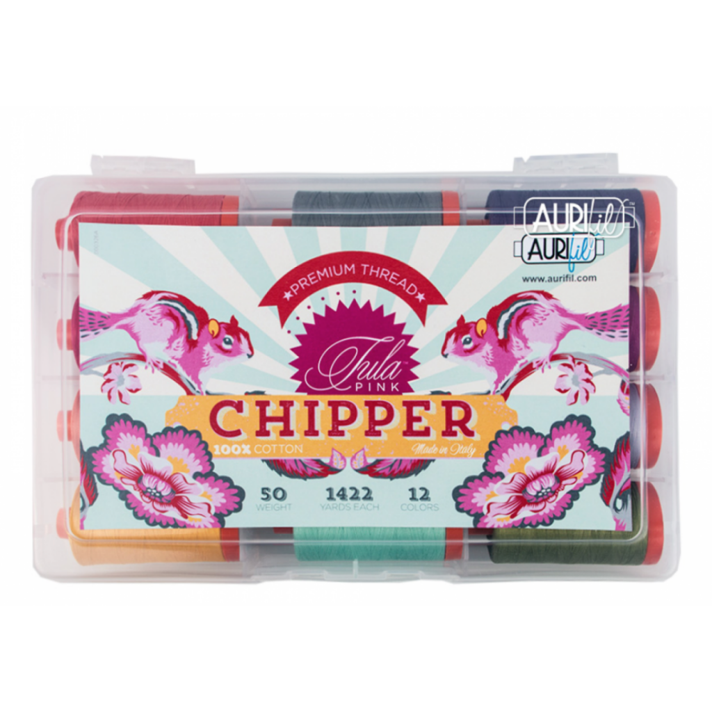 Aurifil trådboks Chipper TulaPink - 3212