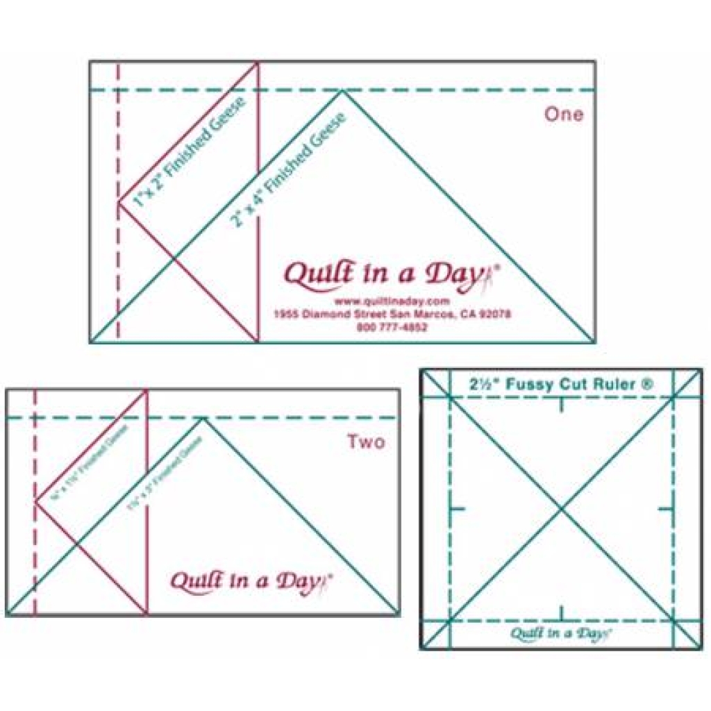 Mini Geese Ruler Set 3pc