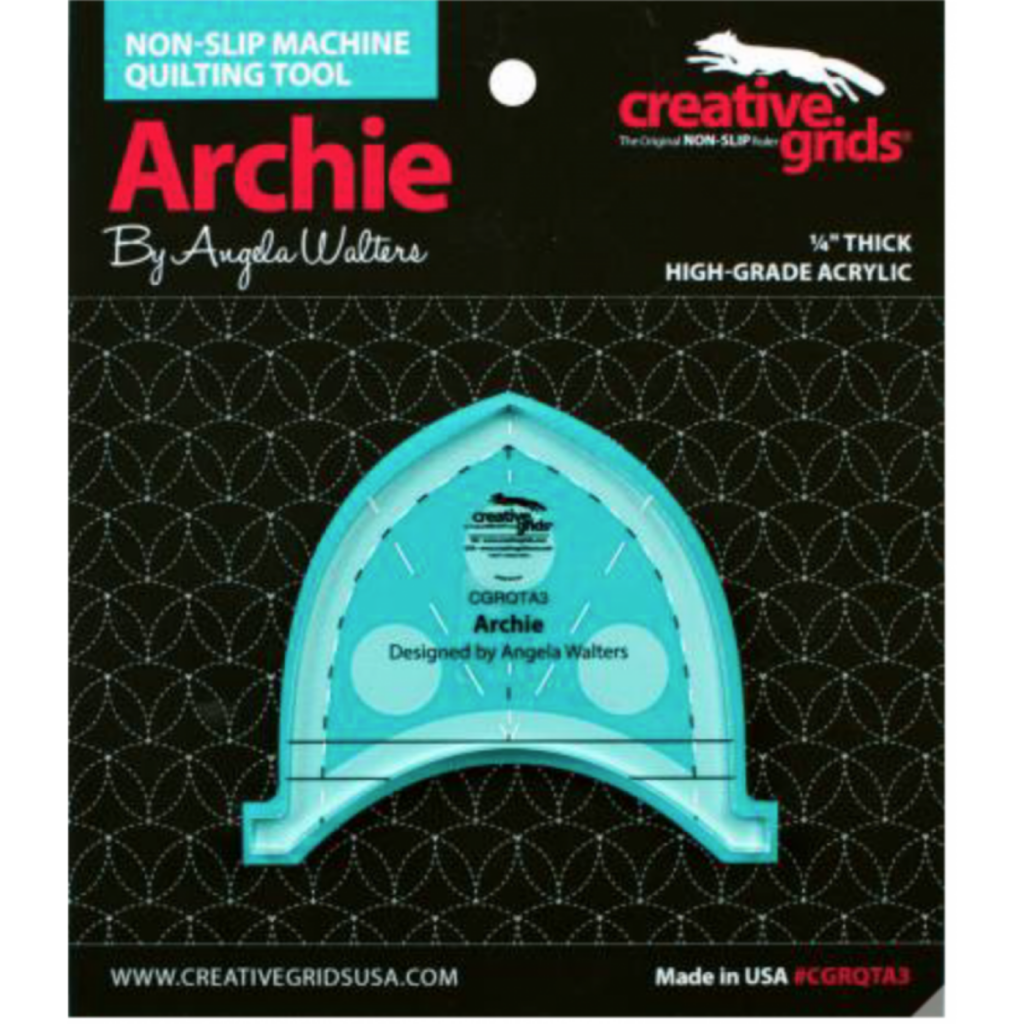 Archie linjal, Angela Walters quiltelinjal