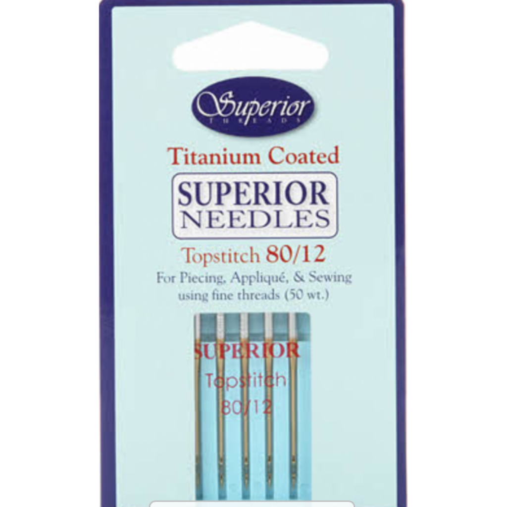 Titan top stitch nål 80/12