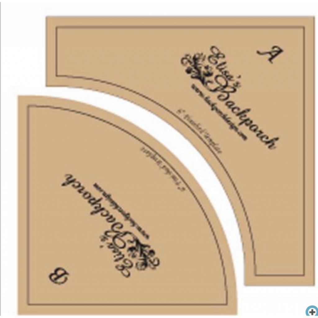 6 Inch Quick Curves Acrylic Template, Fra Back Porch Design