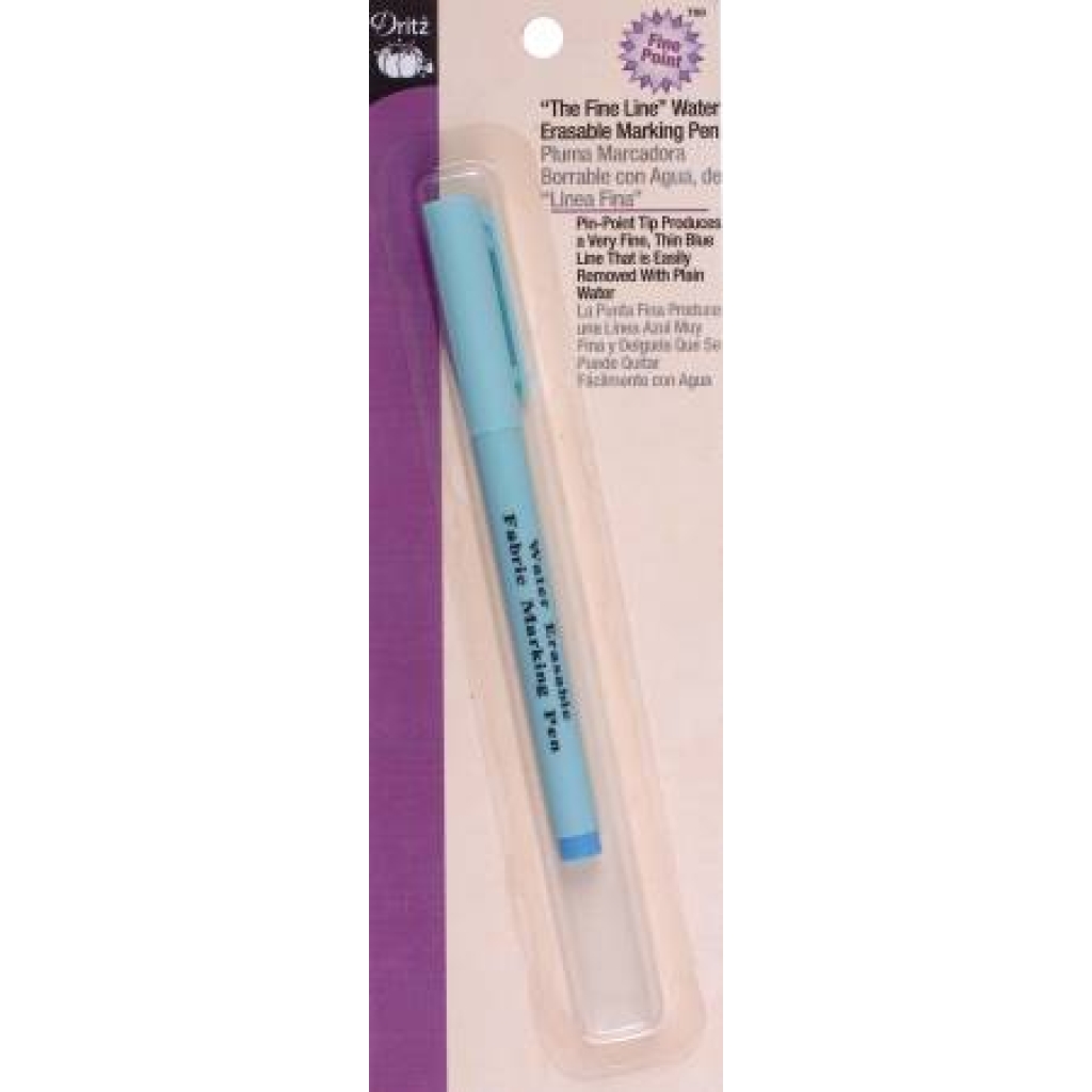 Fabric marker blue