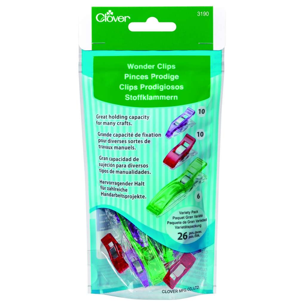 CLOVER WONDER CLIPS SORTIMENT 26 STK
