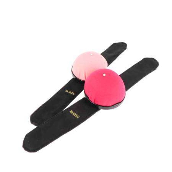 Pincushion with Snap Bracelet Pink