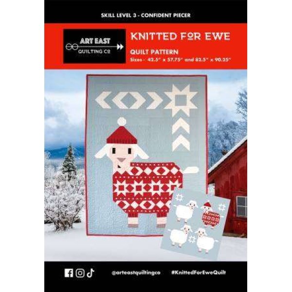 Knitted for Ewe Quilt Pattern