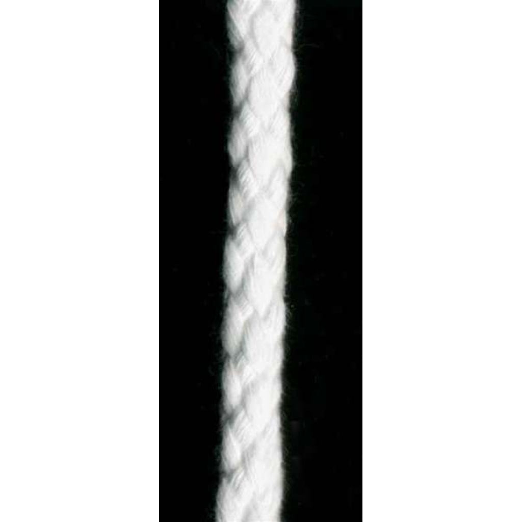 Anorakksnor hvit 10mm