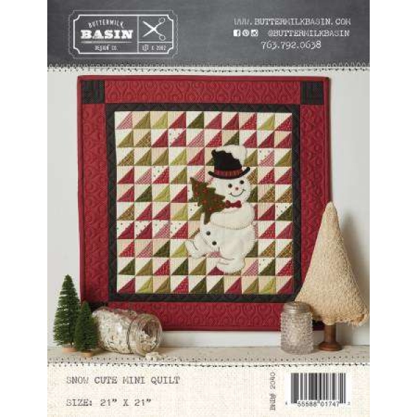 Snow Cute Mini Quilt