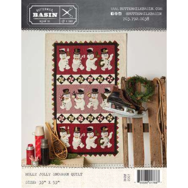 Holly Jolly Snowman Quilt
