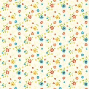 Here Comes the Sun Flower Toss Cream