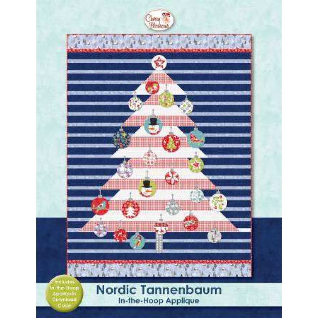 Nordic Tannenbaum In-the-Hoop Applique