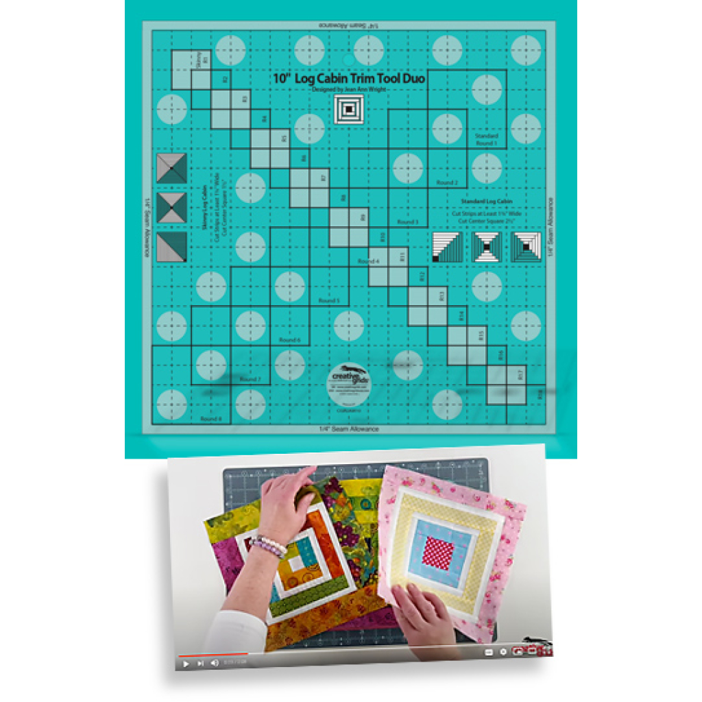 10" Log Cabin Trim Tool Duo