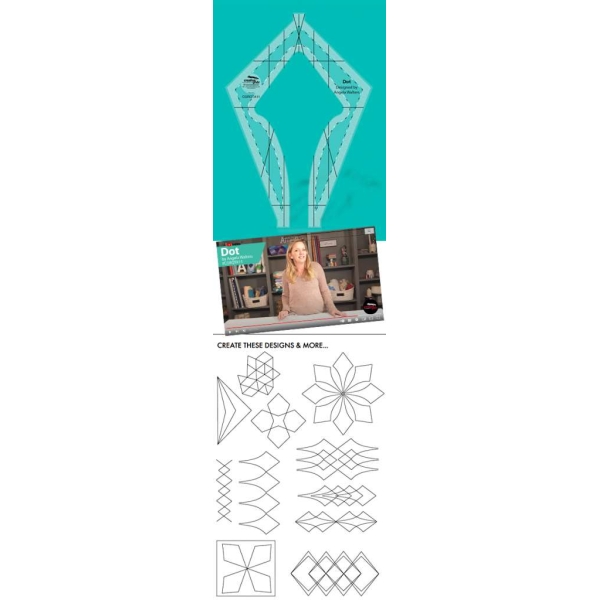 Creative Grids Non-Slip Machine Quilting Tool Dot