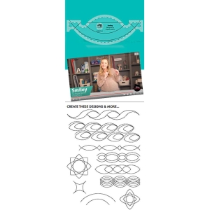 Creative Grids Non-Slip Machine Quilting Tool Smiley