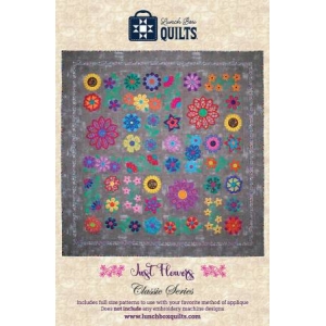 Just Flowers Traditional Applique Embroidery Patterns
