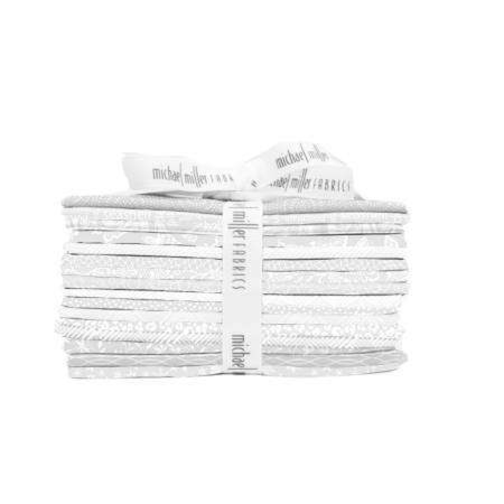 Fat Quarter White Hot, 16pcs/bundle