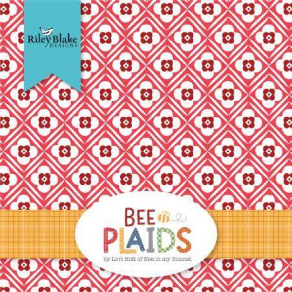 Bee Plaids Fat Quarter Bundles, 42pcs/bundle