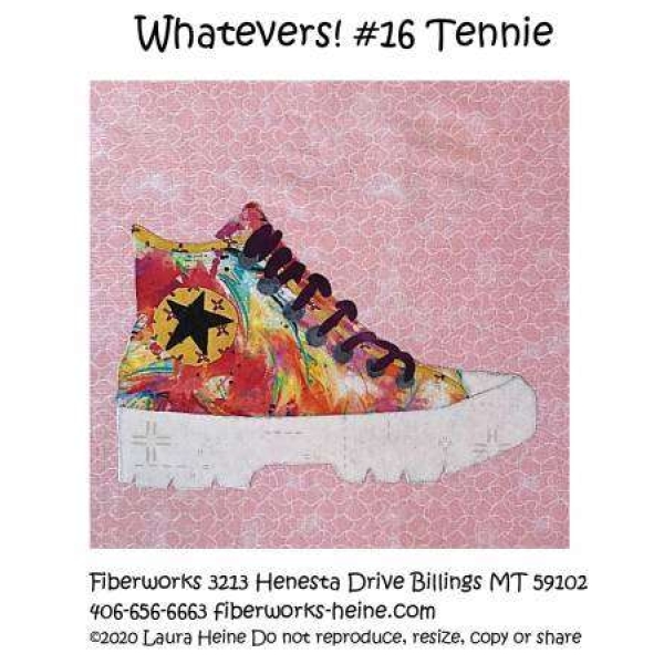 Whatevers! #16 Tennie Collage Pattern by Laura Heine