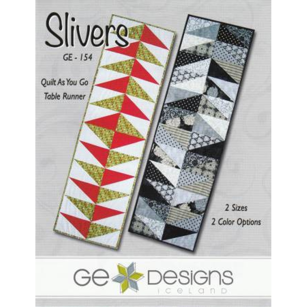 Slivers Quilt as you go table runner